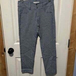 3/$20 brenda beddome blue and white pants